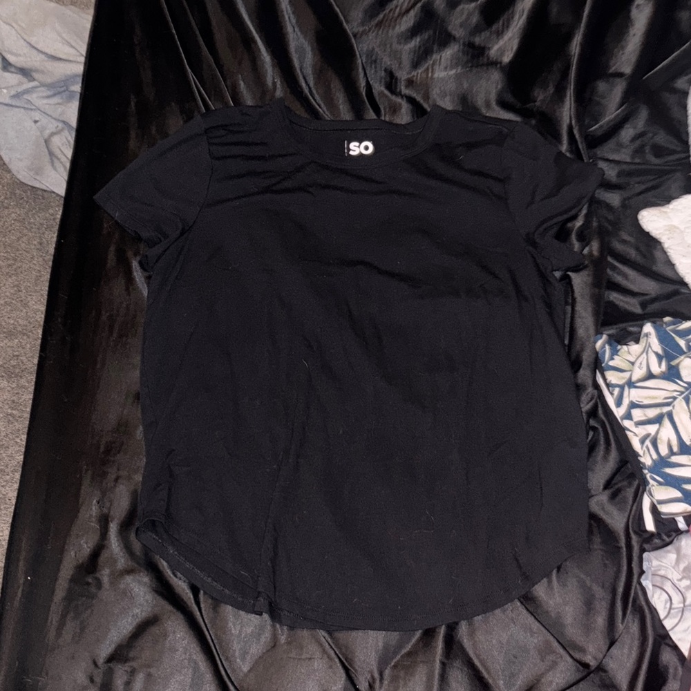 SO Black Short Sleeve Tee